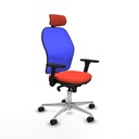 Office Chair Piqueras y Crespo 3D086N2 Dark Orange