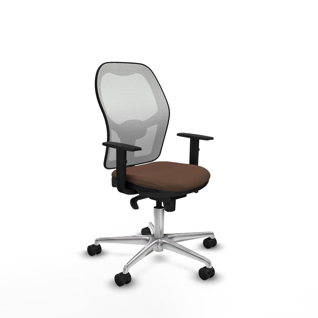 Office Chair Piqueras y Crespo 1D086N0 White Dark brown