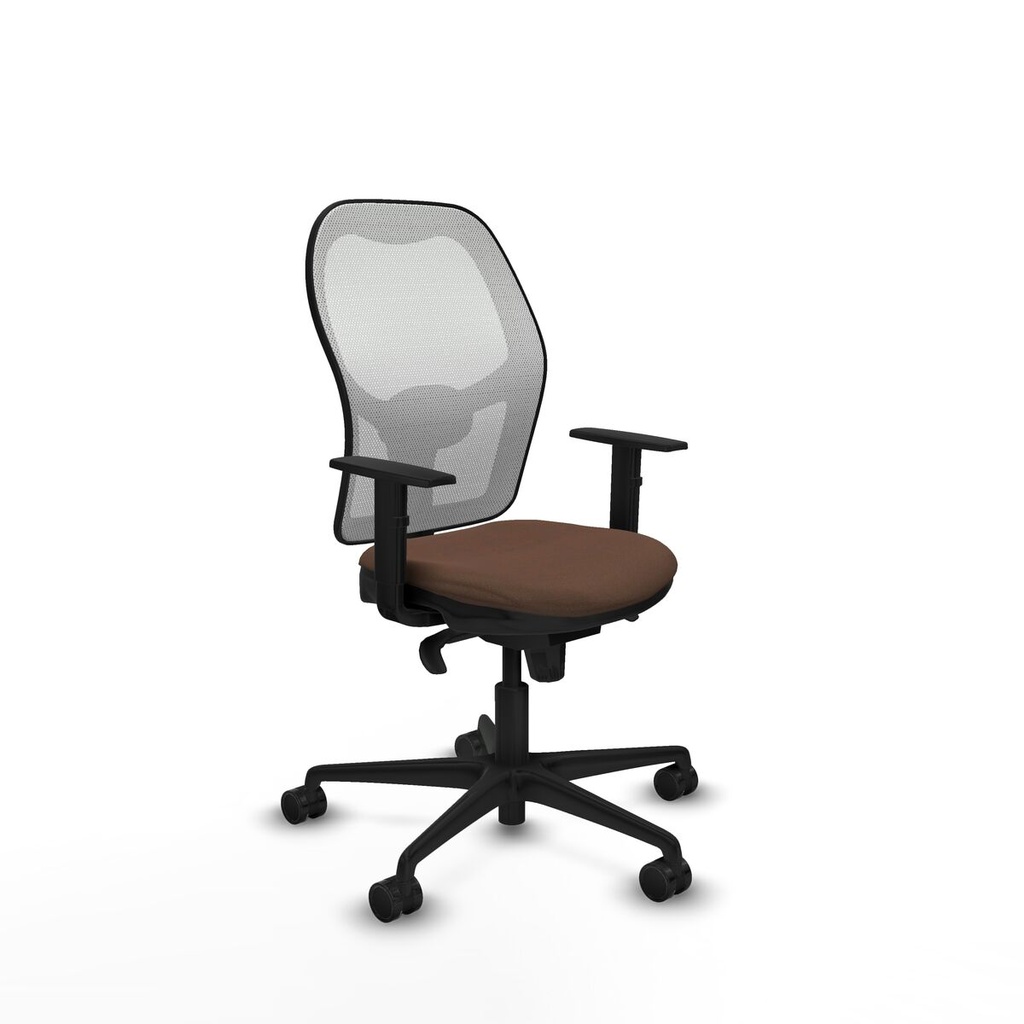 Office Chair Piqueras y Crespo 1D036N0 White Dark brown