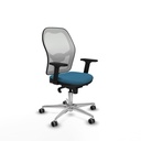 Office Chair Piqueras y Crespo 2D086G0 White Petroleum green