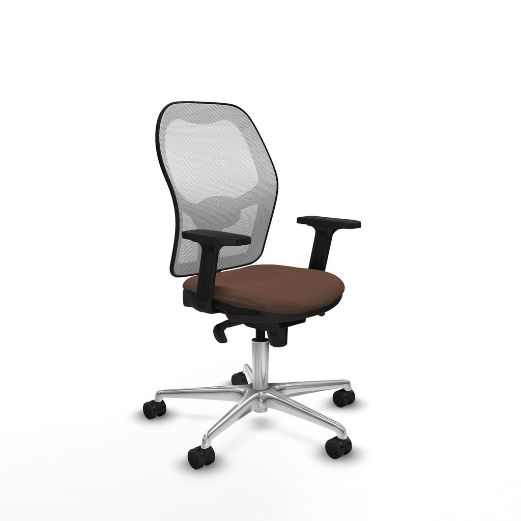 Office Chair Piqueras y Crespo 2D086N0 White Dark brown