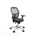 Office Chair Piqueras y Crespo 3D086N0 Grey Dark brown