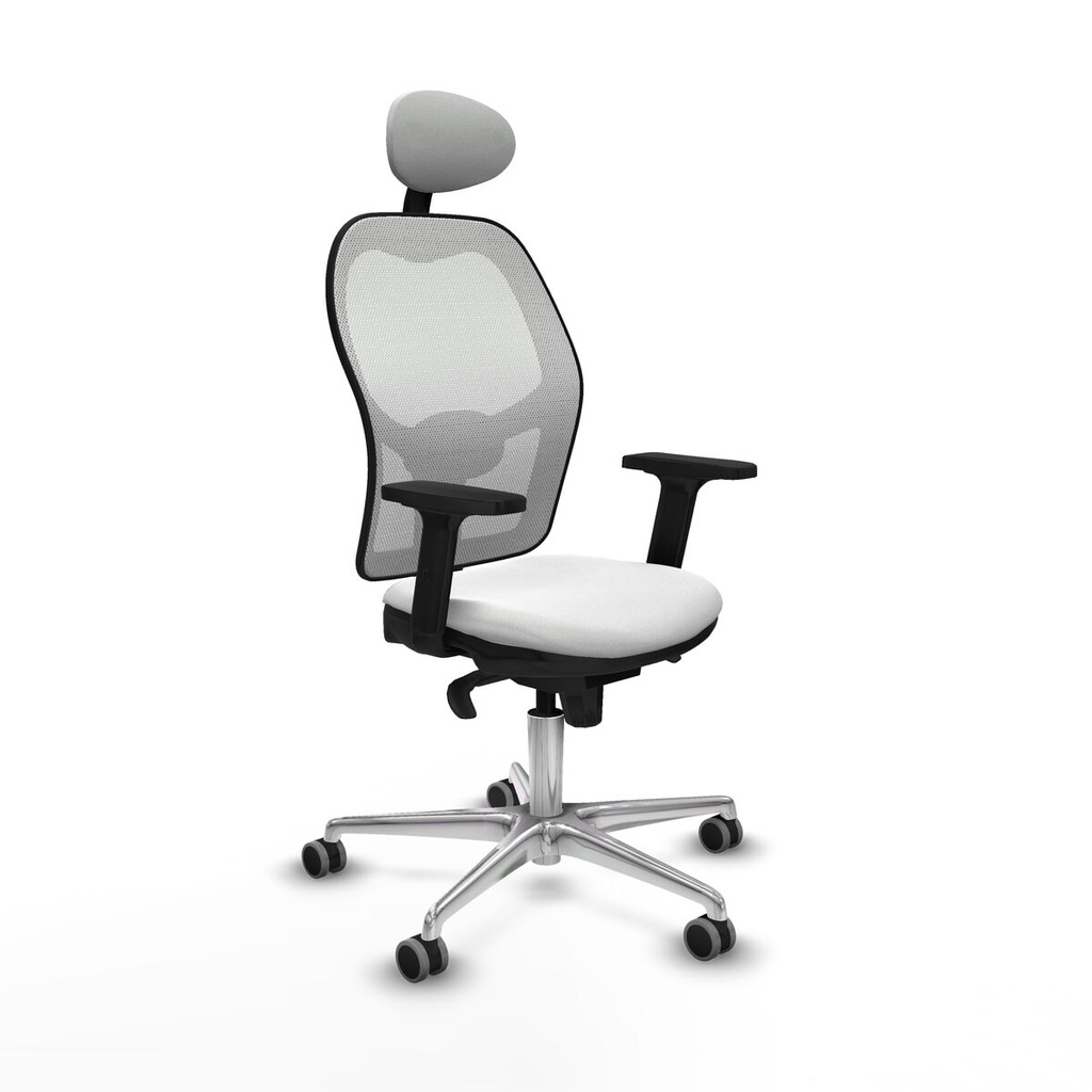Office Chair with Headrest Piqueras y Crespo 2D086G1 White