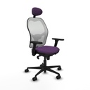 Office Chair with Headrest Piqueras y Crespo 3D036N1 Purple