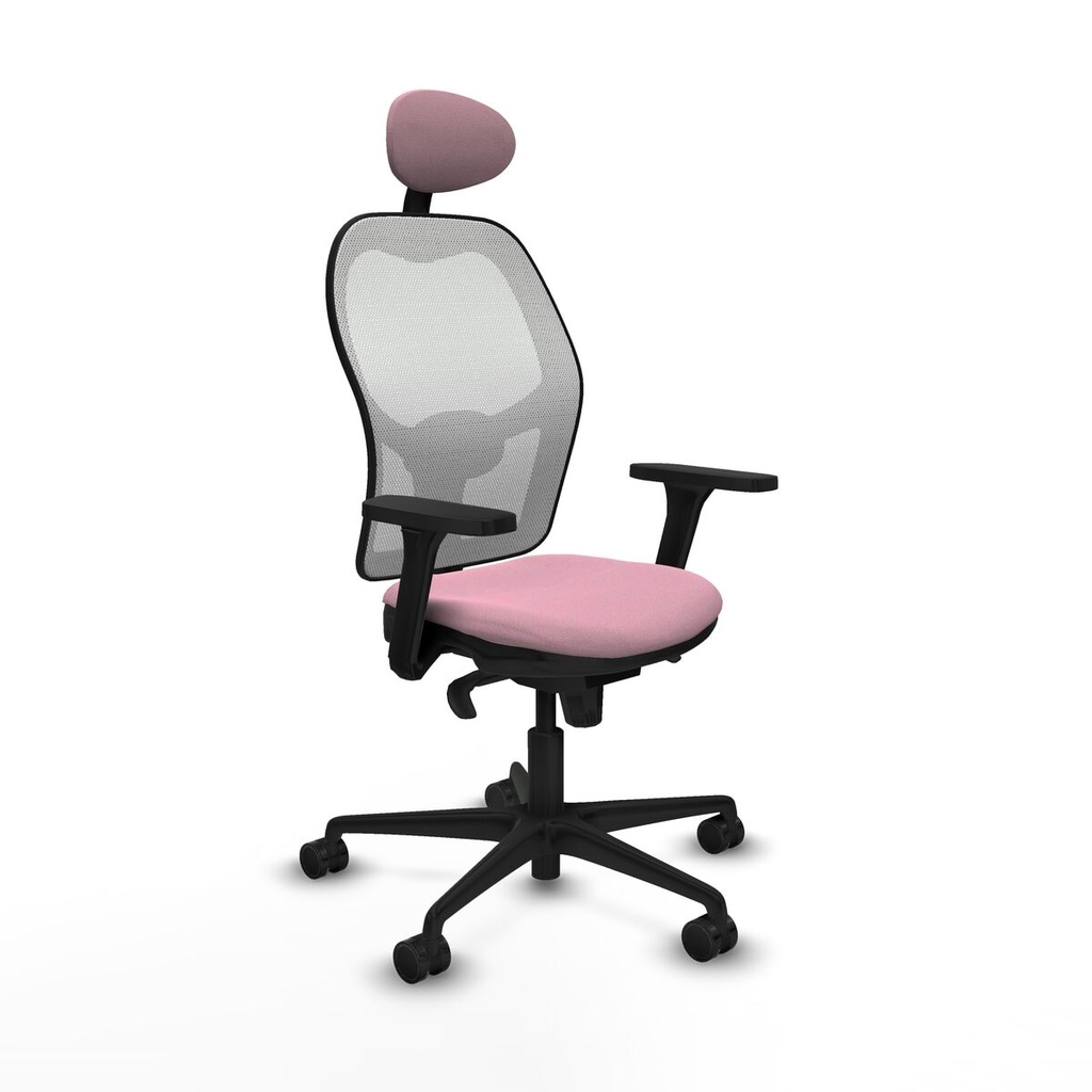 Silla de Oficina con Cabecero Piqueras y Crespo 3D036N1 Rosa