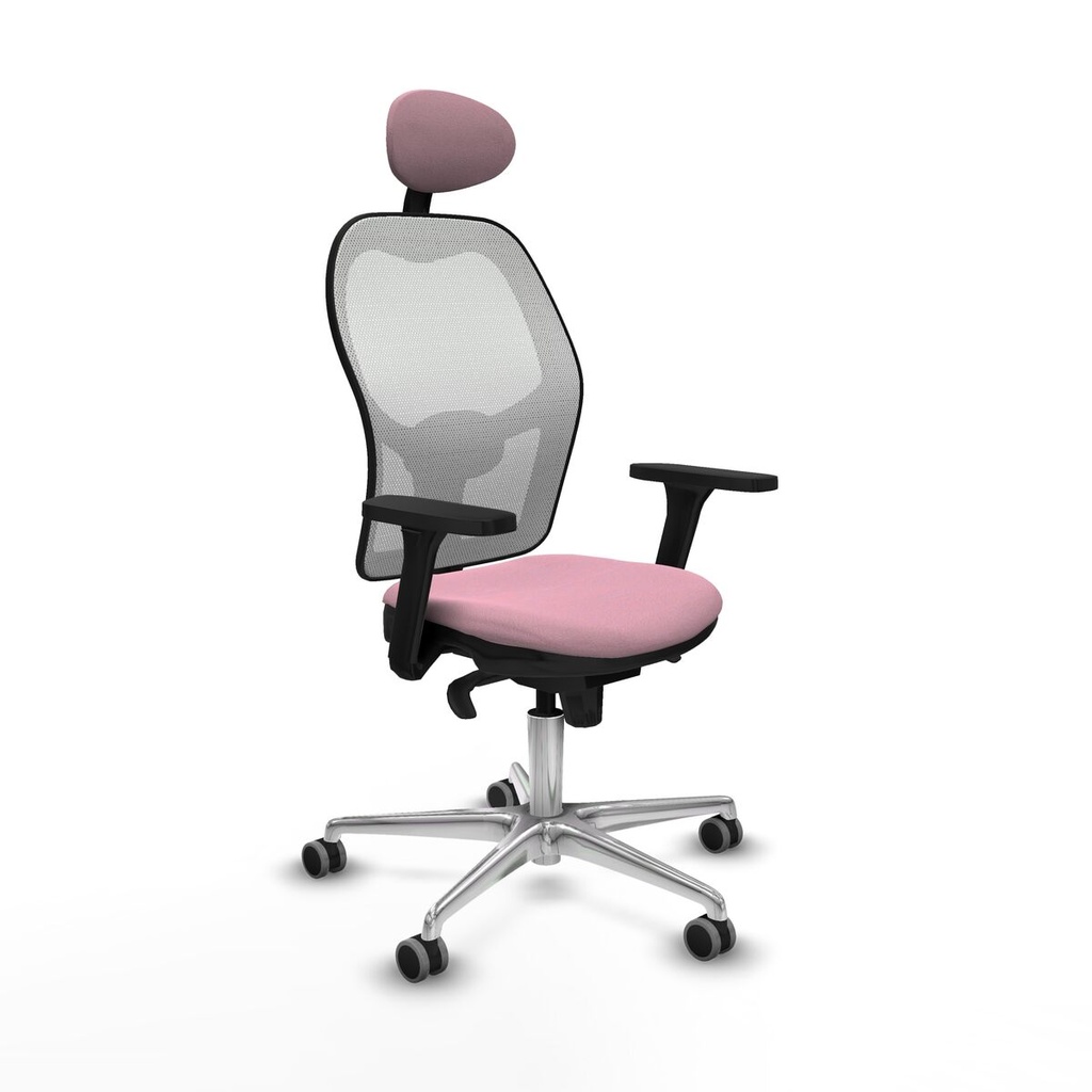 Silla de Oficina con Cabecero Piqueras y Crespo 3D086G1 Rosa