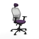 Office Chair with Headrest Piqueras y Crespo 2D036N1 Purple