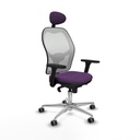 Silla de Oficina con Cabecero Piqueras y Crespo 3D086G1 Morado