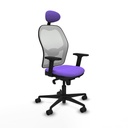 Office Chair with Headrest Piqueras y Crespo 2D036N1 Lilac