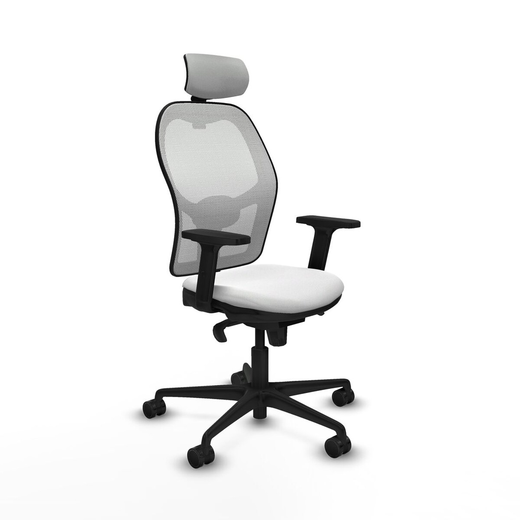 Office Chair with Headrest Piqueras y Crespo 2D036N2 White