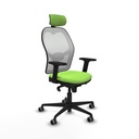 Office Chair with Headrest Piqueras y Crespo 2D036G2 Pistachio