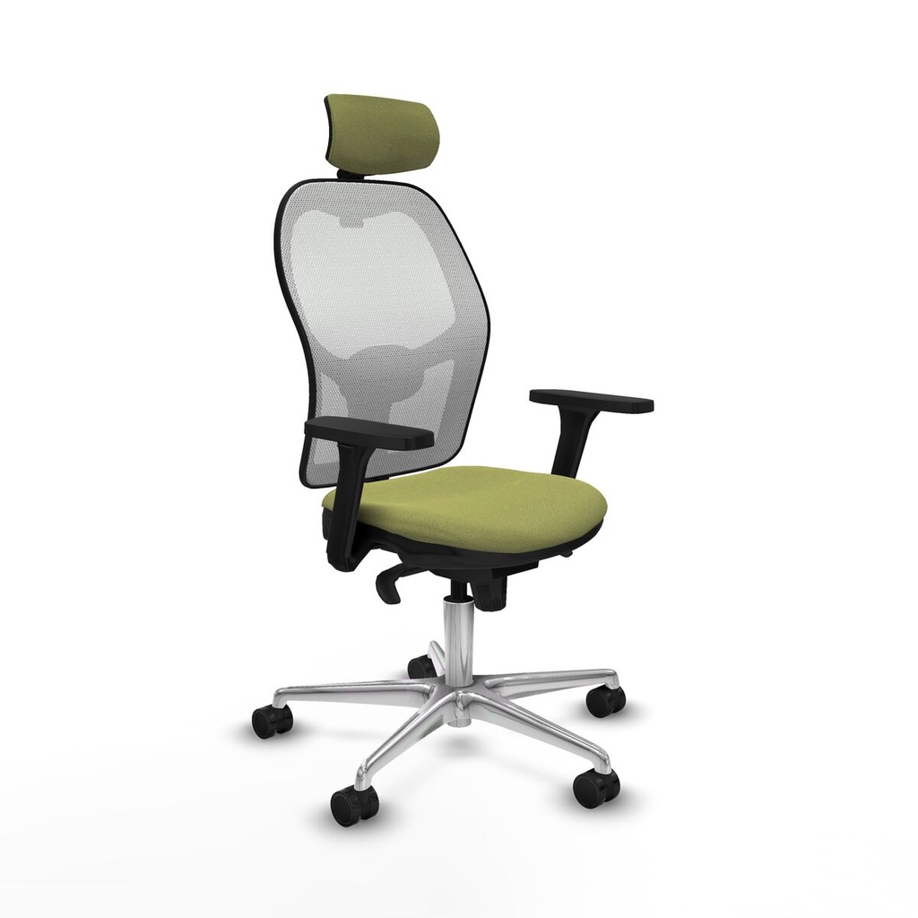 Office Chair with Headrest Piqueras y Crespo 3D086N2 Green