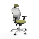 Office Chair with Headrest Piqueras y Crespo 2D086G2 Green