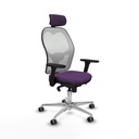 Office Chair with Headrest Piqueras y Crespo 3D086G2 Purple