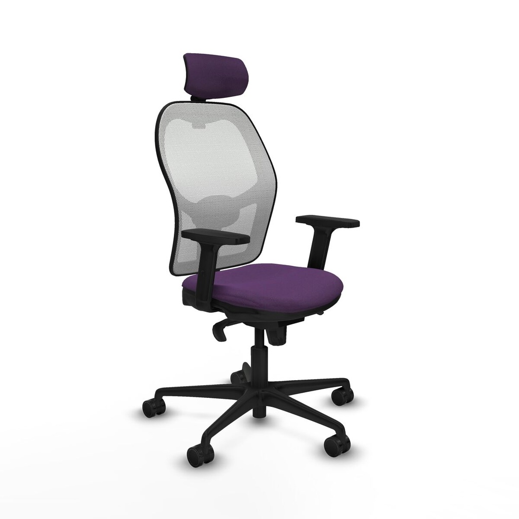 Office Chair with Headrest Piqueras y Crespo 2D036N2 Purple