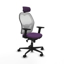 Office Chair with Headrest Piqueras y Crespo 2D036N2 Purple