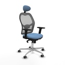 Silla de Oficina con Cabecero Piqueras y Crespo 2D086G1 Azul cielo