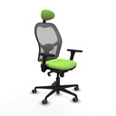 Office Chair with Headrest Piqueras y Crespo 3D036G1 Pistachio