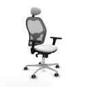 Office Chair with Headrest Piqueras y Crespo 3D086G1 White