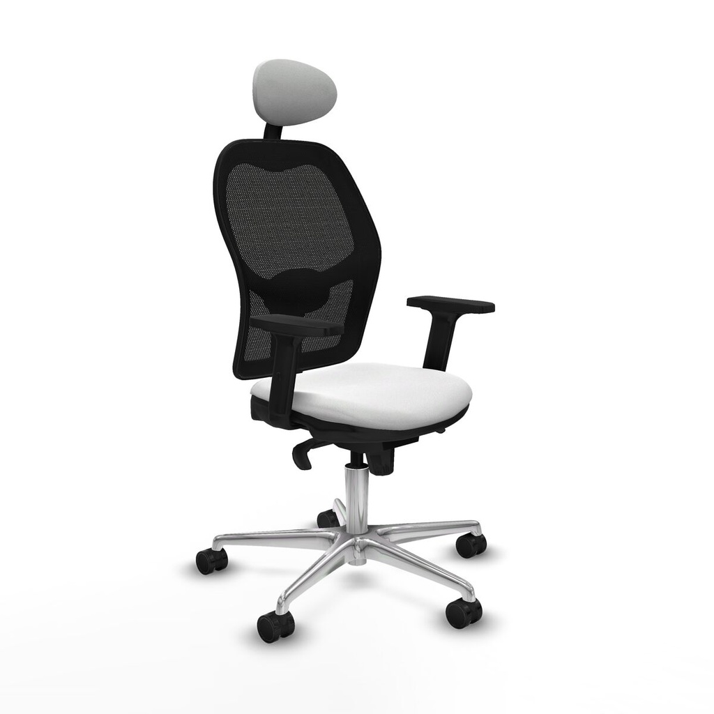 Office Chair with Headrest Piqueras y Crespo 2D086N1 White