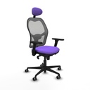 Silla de Oficina con Cabecero Piqueras y Crespo 3D036G1 Lila