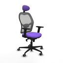 Silla de Oficina con Cabecero Piqueras y Crespo 2D036G1 Lila