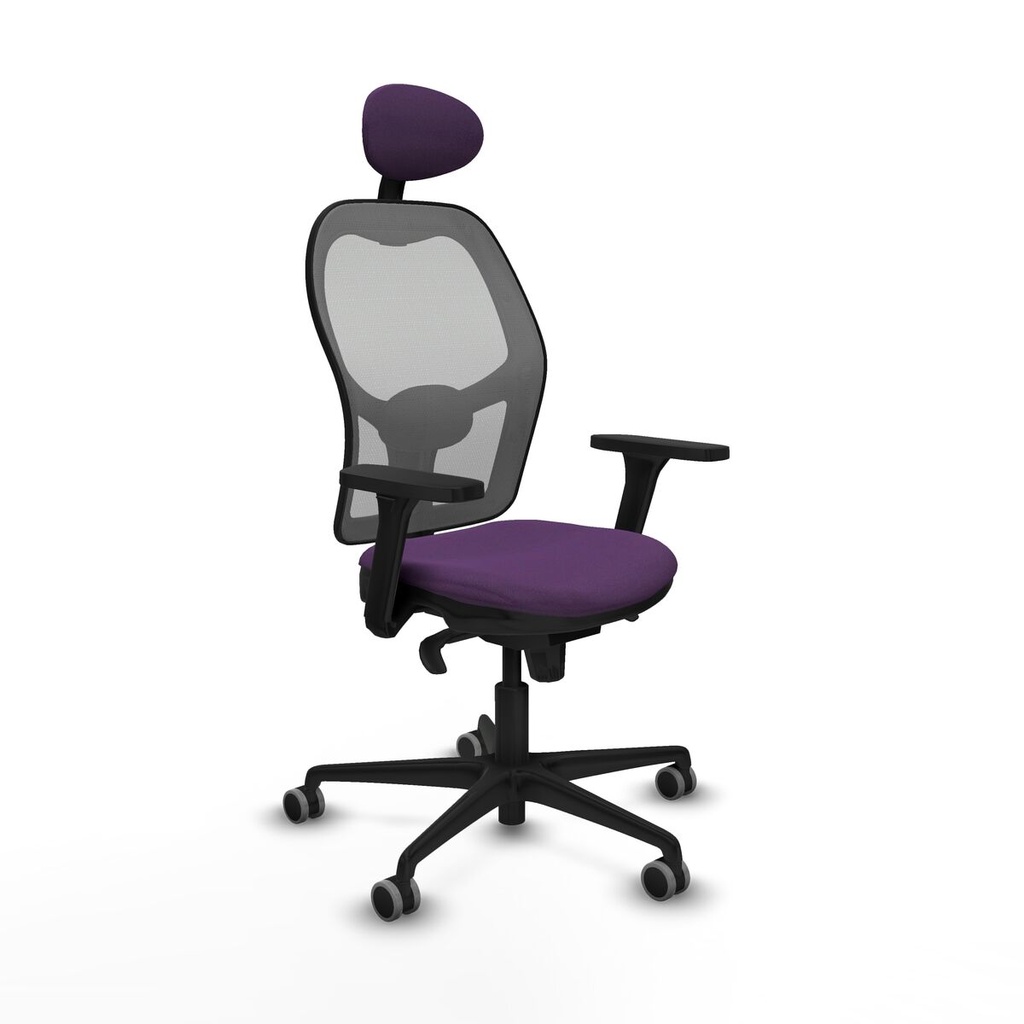 Silla de Oficina con Cabecero Piqueras y Crespo 3D036G1 Morado
