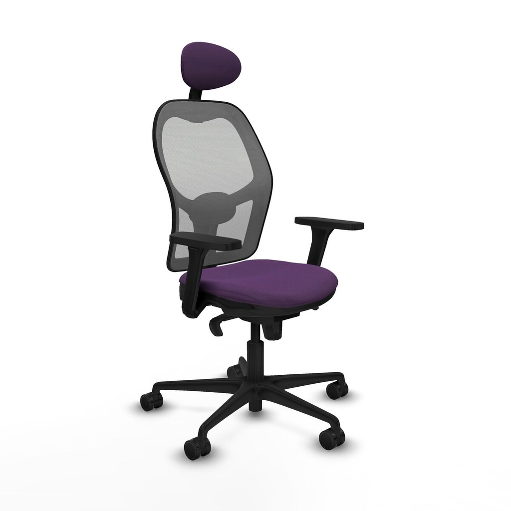 Office Chair with Headrest Piqueras y Crespo 3D036N1 Purple