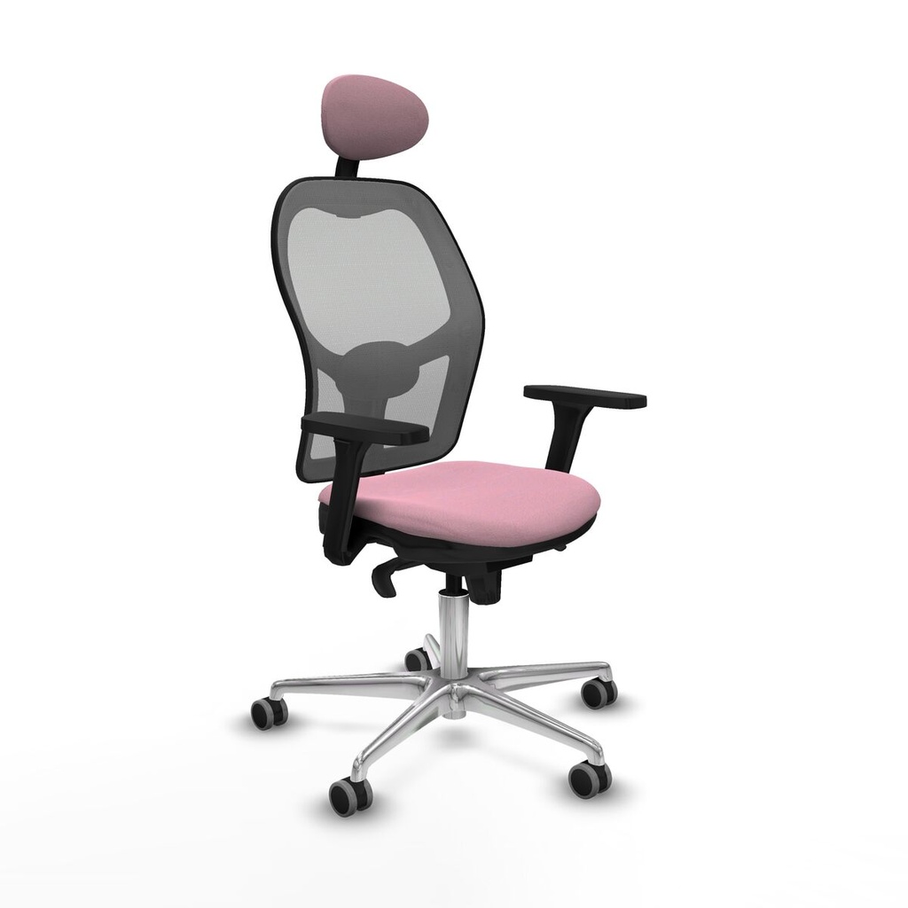 Silla de Oficina con Cabecero Piqueras y Crespo 3D086G1 Rosa