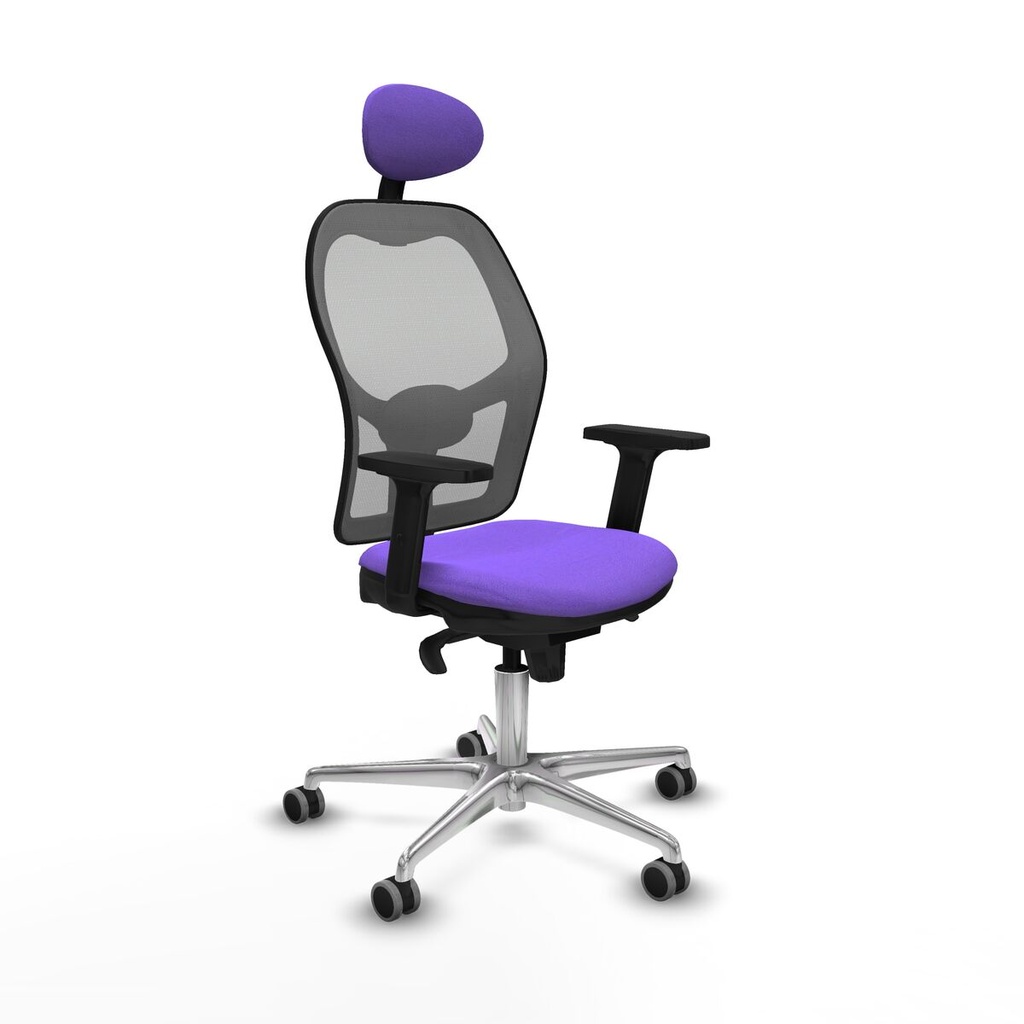 Silla de Oficina con Cabecero Piqueras y Crespo 2D086G1 Lila