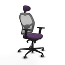 Silla de Oficina con Cabecero Piqueras y Crespo 2D036G1 Morado