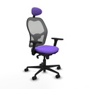 Office Chair with Headrest Piqueras y Crespo 3D036N1 Lilac