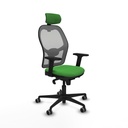 Office Chair with Headrest Piqueras y Crespo 2D036G2 Green