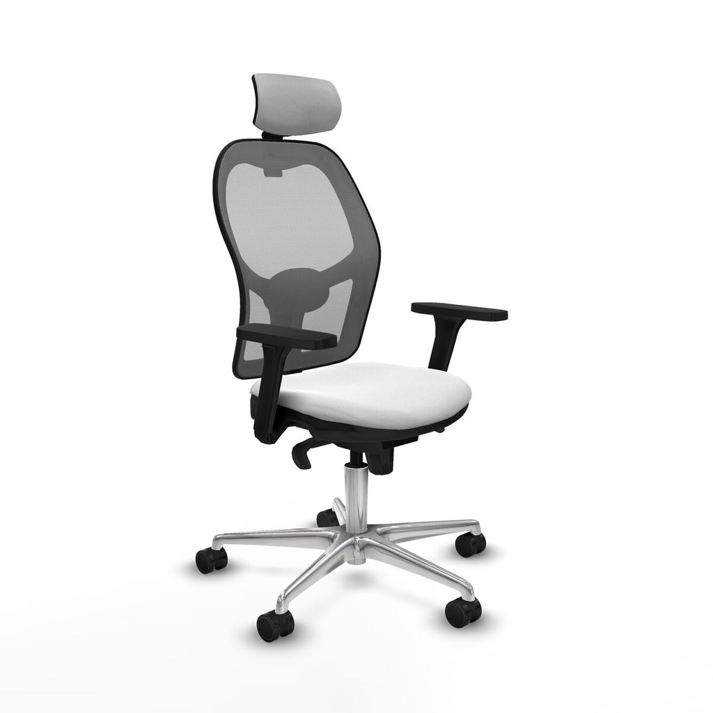 Office Chair with Headrest Piqueras y Crespo 3D086N2 White