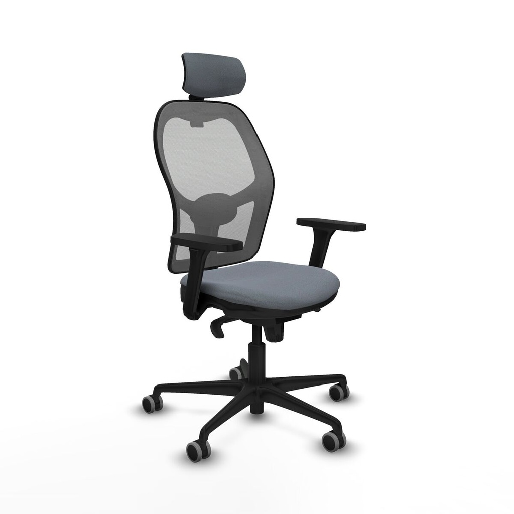 Office Chair with Headrest Piqueras y Crespo 3D036G2 Grey