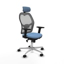 Silla de Oficina con Cabecero Piqueras y Crespo 2D086N2 Azul cielo