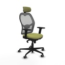 Office Chair with Headrest Piqueras y Crespo 2D036G2 Green