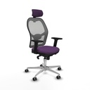 Silla de Oficina con Cabecero Piqueras y Crespo 2D086G2 Morado