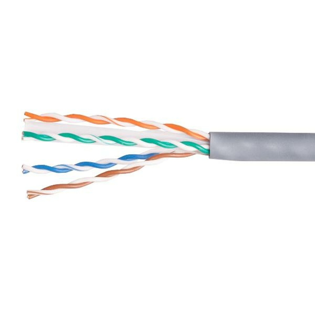 UTP Category 6 Rigid Network Cable Equip 404521 Grey 100 m
