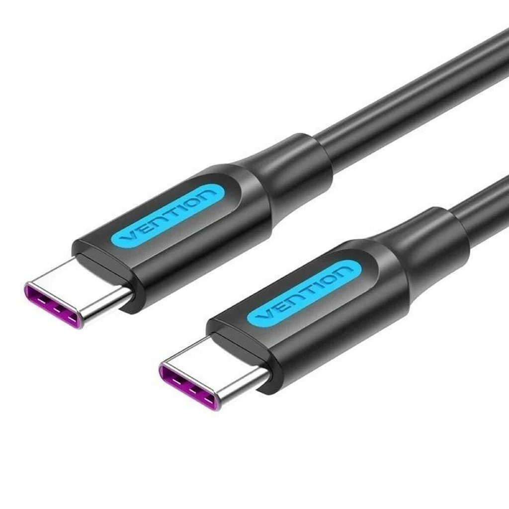 Cable USB Vention COTBH Negro 2 m