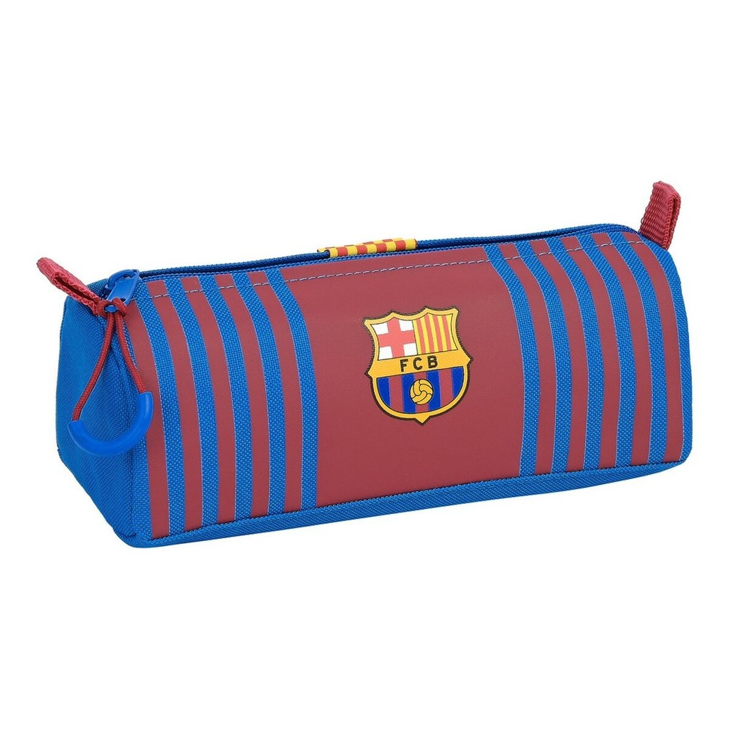 School Case F.C. Barcelona Maroon Navy Blue 21 x 8 x 7 cm