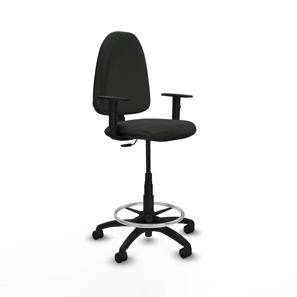 Office Chair Piqueras y Crespo B1D01RN Black High