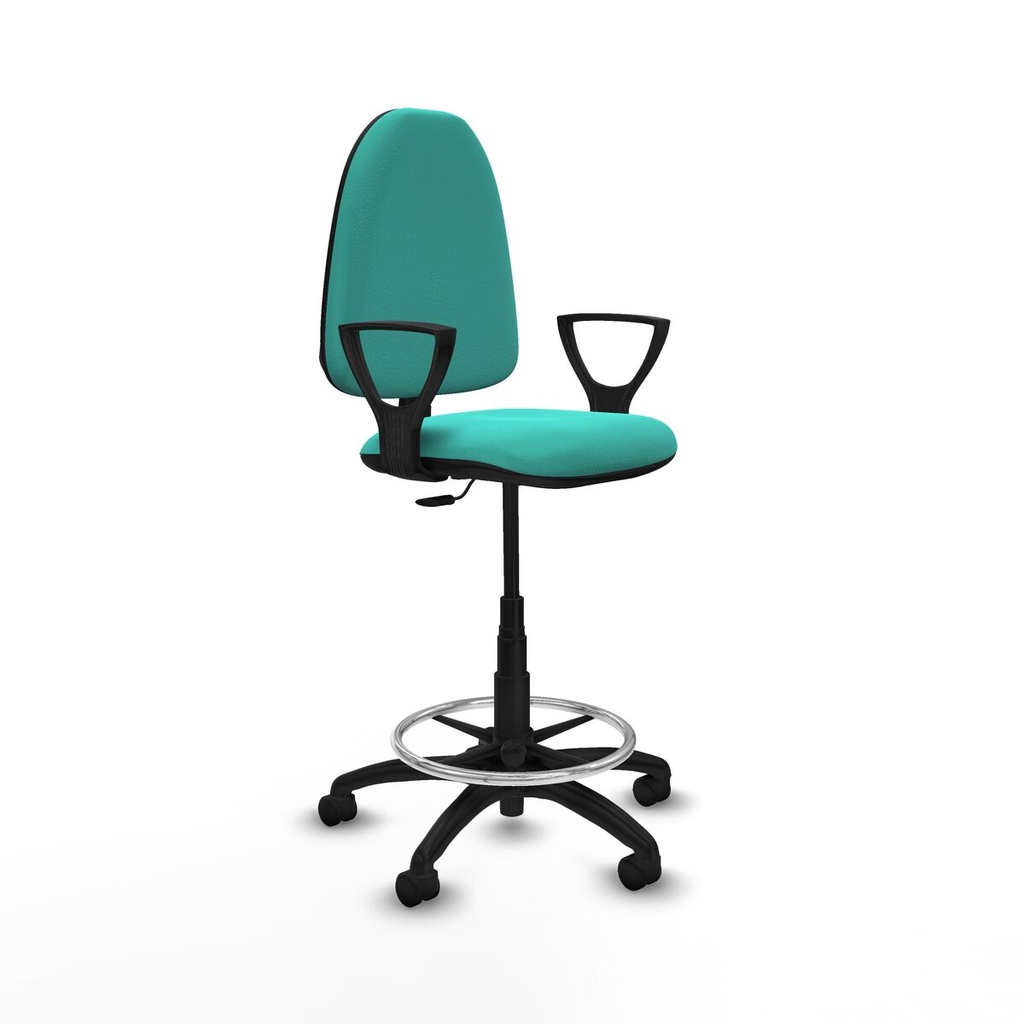 Office Chair Piqueras y Crespo BFN01RN Turquoise High