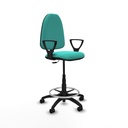 Office Chair Piqueras y Crespo BFN01RN Turquoise High