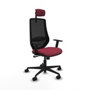 Office Chair Piqueras y Crespo D036N2W Maroon