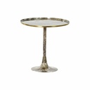 Mesita Auxiliar DKD Home Decor Marrón Dorado 51 x 51 x 51 cm