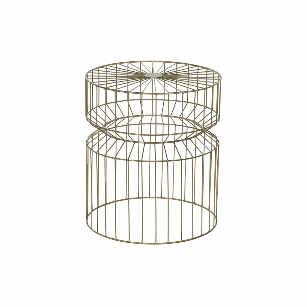 Small Side Table DKD Home Decor Golden 40,5 x 40,5 x 46 cm