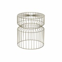Small Side Table DKD Home Decor Golden 40,5 x 40,5 x 46 cm