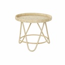 Mesita Auxiliar DKD Home Decor Marrón 60 x 60 x 52 cm