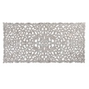 Cabecero de Cama DKD Home Decor Blanco Natural Madera Madera MDF 160 x 3,5 x 80 cm